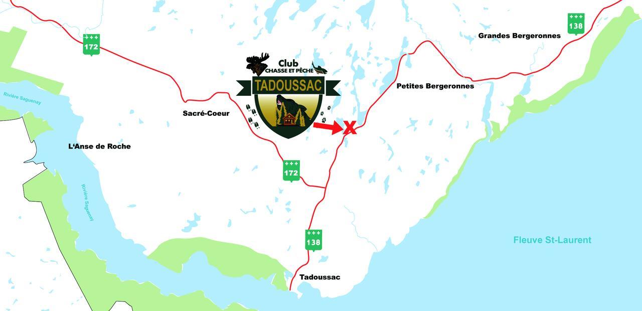 Auberge La Taniere Tadoussac Eksteriør bilde